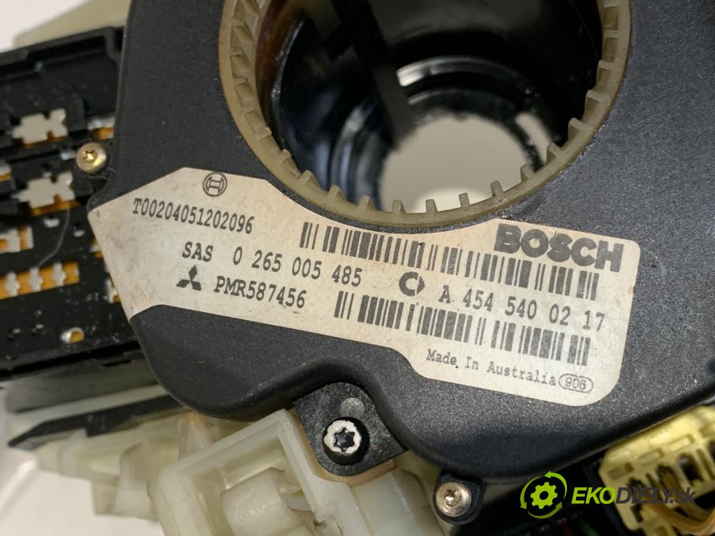 SMART FORFOUR (454) 2004 - 2006    1.1 (454.030) 55 kW [75 KM] benzyna 2004 - 2006  Prepínač kombinovaný A4545401244 (Prepínacie páčky pod volantom)