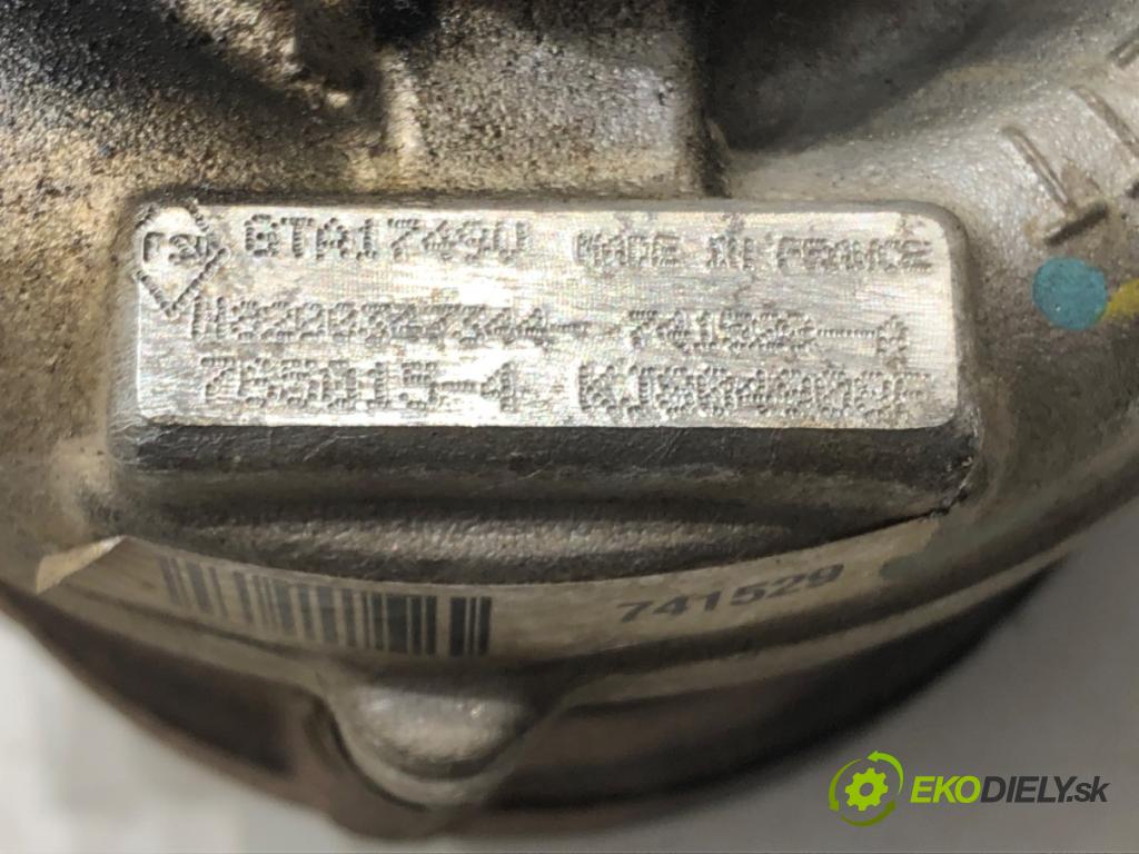 RENAULT LAGUNA III (BT0/1) 2007 - 2015    2.0 dCi (BT07, BT0J, BT14, BT1A, BT1S) 96 kW [131 KM] olej napędowy 2007 - 2015  Turbodúchadlo,turbo GTA1749V (Turbodúchadlo (kompletné))
