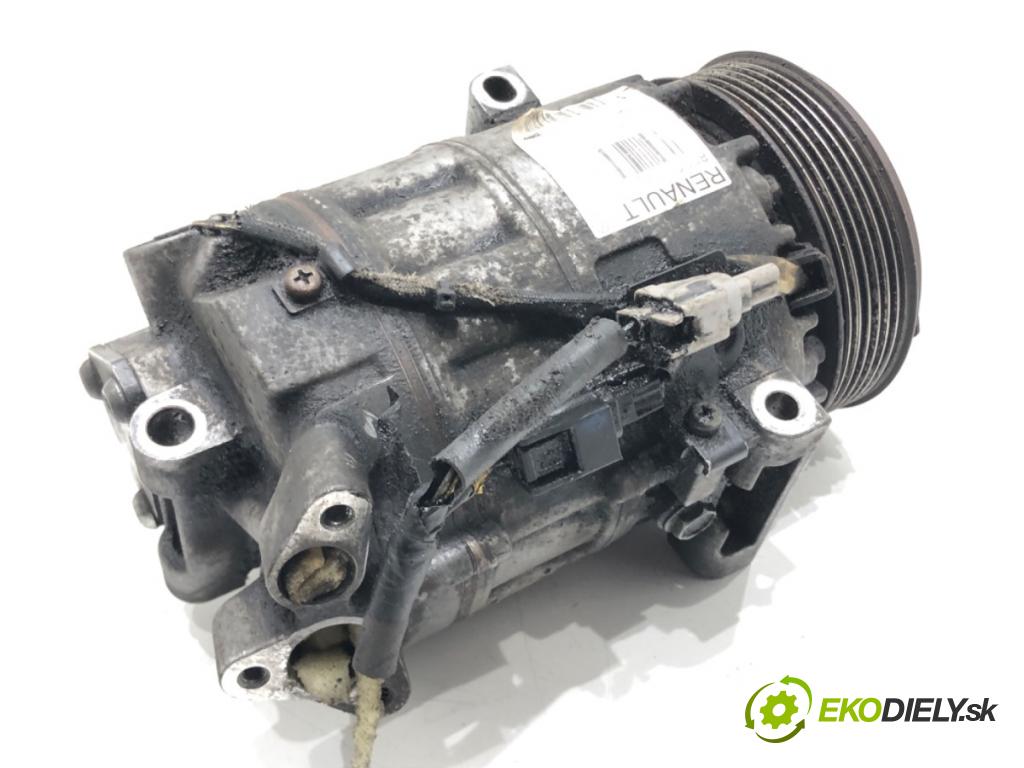 RENAULT LAGUNA III (BT0/1) 2007 - 2015    2.0 dCi (BT07, BT0J, BT14, BT1A, BT1S) 96 kW [131 KM] olej napędowy 2007 - 2015  Kompresor klimatizácie 8200890987 (Kompresor klimatizácie)