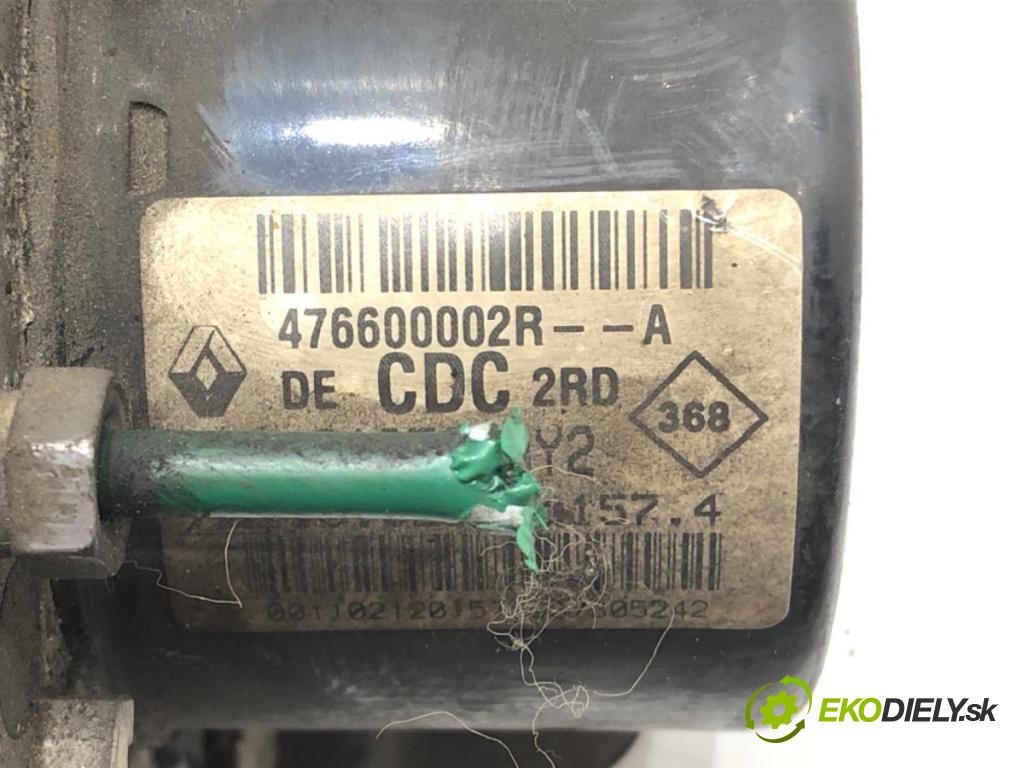RENAULT LAGUNA III (BT0/1) 2007 - 2015    2.0 dCi (BT07, BT0J, BT14, BT1A, BT1S) 96 kW [131 KM] olej napędowy 2007 - 2015  Pumpa ABS 476600002R (Pumpa ABS)
