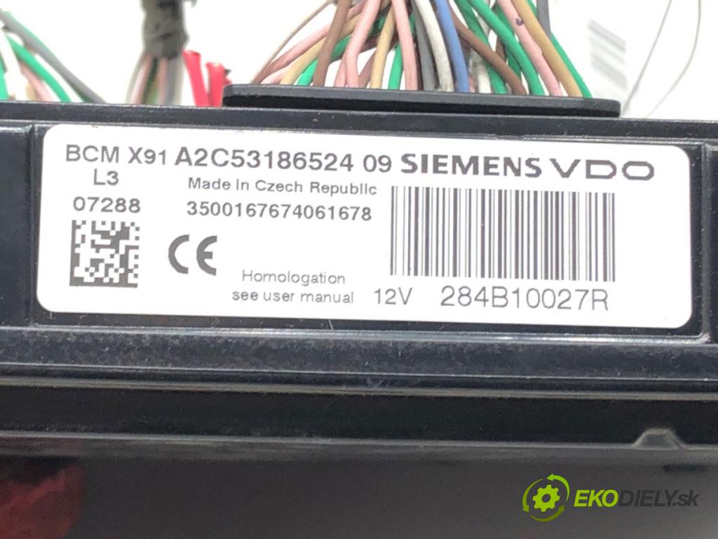 RENAULT LAGUNA III (BT0/1) 2007 - 2015    2.0 dCi (BT07, BT0J, BT14, BT1A, BT1S) 96 kW [131 KM] olej napędowy 2007 - 2015  Modul BCM 284B10027R (Riadiaca jednotka ostatné)