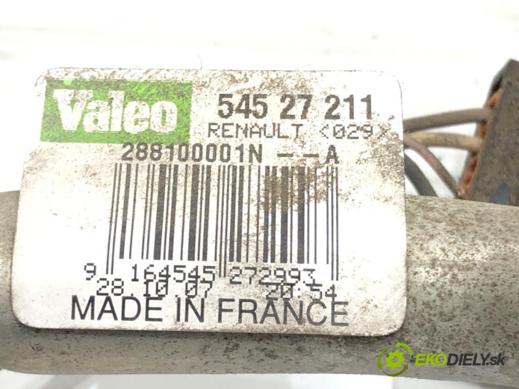 RENAULT LAGUNA III (BT0/1) 2007 - 2015    2.0 dCi (BT07, BT0J, BT14, BT1A, BT1S) 96 kW [131 KM] olej napędowy 2007 - 2015  Mechanizmus stieračov predný 288100001N (Motorček stieračov predný)