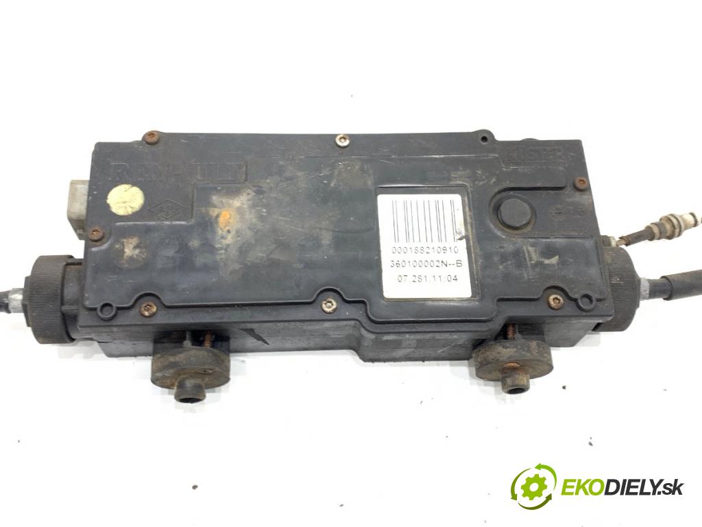 RENAULT LAGUNA III (BT0/1) 2007 - 2015    2.0 dCi (BT07, BT0J, BT14, BT1A, BT1S) 96 kW [131 KM] olej napędowy 2007 - 2015  BRZDA: ručný elektrický 360100002N (Ručná brzda)