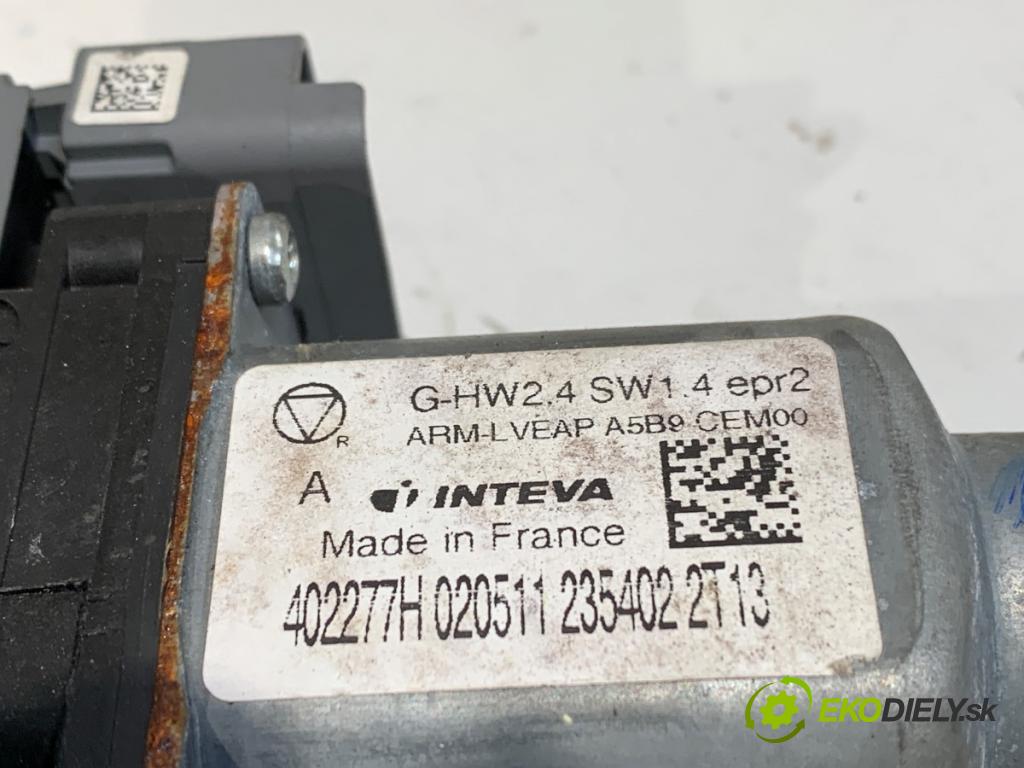 CITROEN C4 II (NC_) 2009 - 2022    1.6 HDi 115 84 kW [114 KM] olej napędowy 2012 - 2022  mechanismus okna levý přední část 402277H