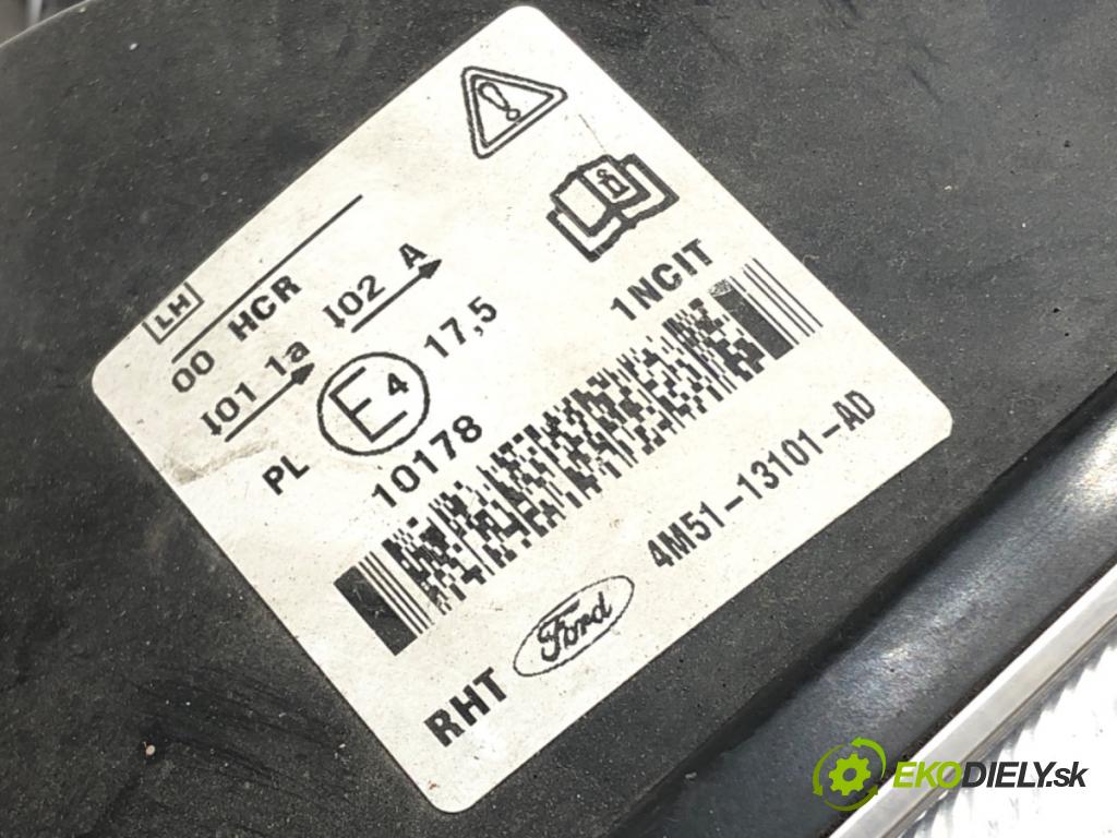 FORD FOCUS II (DA_, HCP, DP) 2004 - 2013    2.0 TDCi 100 kW [136 KM] olej napędowy 2004 - 2012  světlomet levý přední část