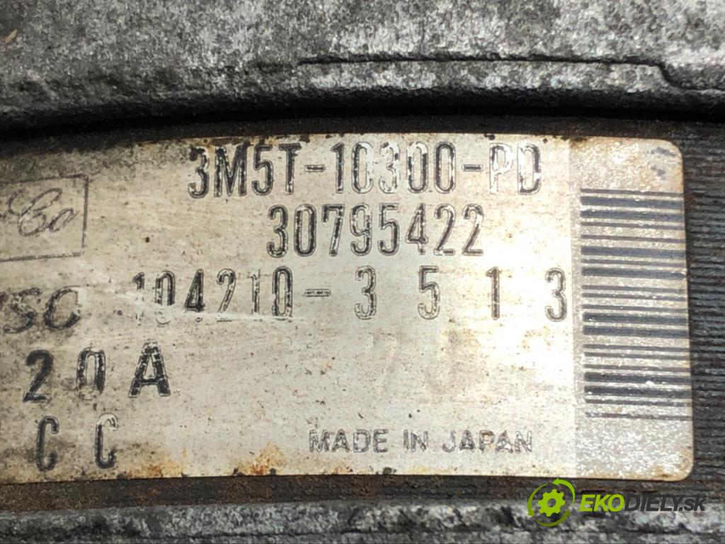 FORD FOCUS II (DA_, HCP, DP) 2004 - 2013    2.0 TDCi 100 kW [136 KM] olej napędowy 2004 - 2012  Alternátor 3M5T-10300-PD (Alternátor)