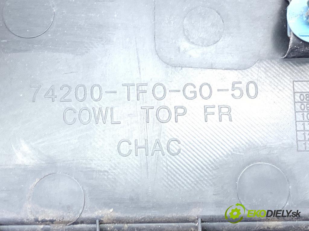 HONDA JAZZ III (GE_, GG_, GP_, ZA_) 2007 - 2022    1.2 (GG1) 66 kW [90 KM] benzyna 2008 - 2022  torpédo plast pod čelní okno  (Torpéda)