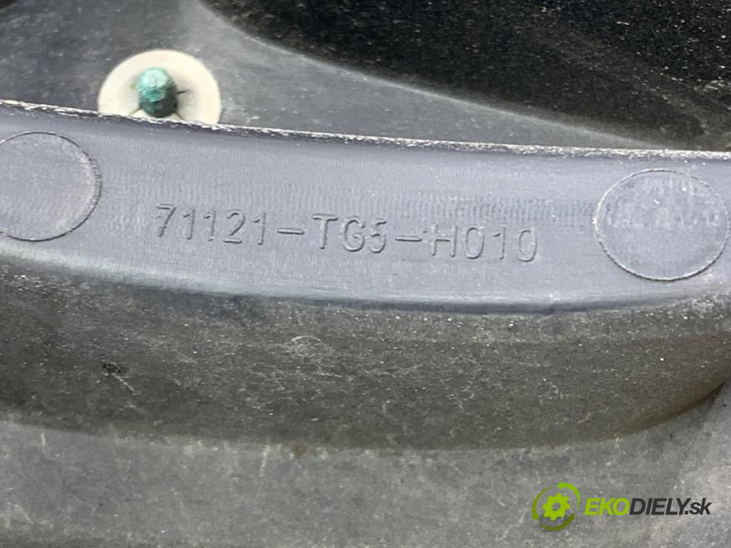 HONDA JAZZ III (GE_, GG_, GP_, ZA_) 2007 - 2022    1.2 (GG1) 66 kW [90 KM] benzyna 2008 - 2022  mřížka maska 71121-TG5-H010 (Mřížky (masky) chladičů)