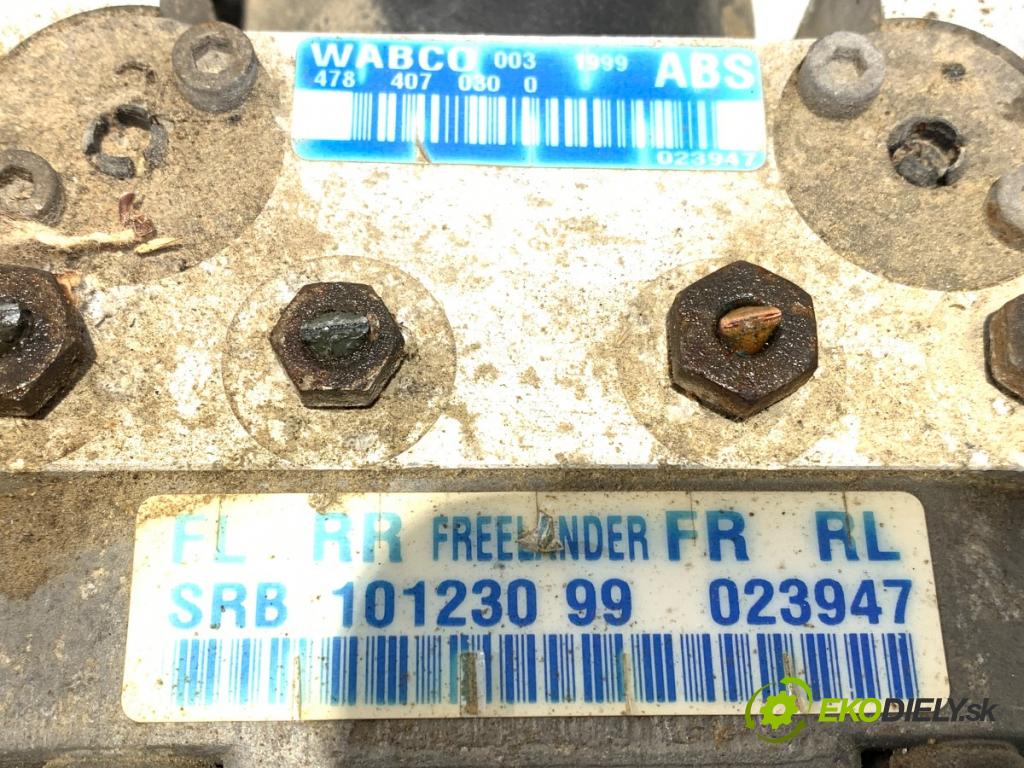 LAND ROVER FREELANDER I (L314) 1998 - 2006    1.8 i 16V 4x4 88 kW [120 KM] benzyna 1998 - 2000  Pumpa ABS SRB10123099 (Pumpa ABS)