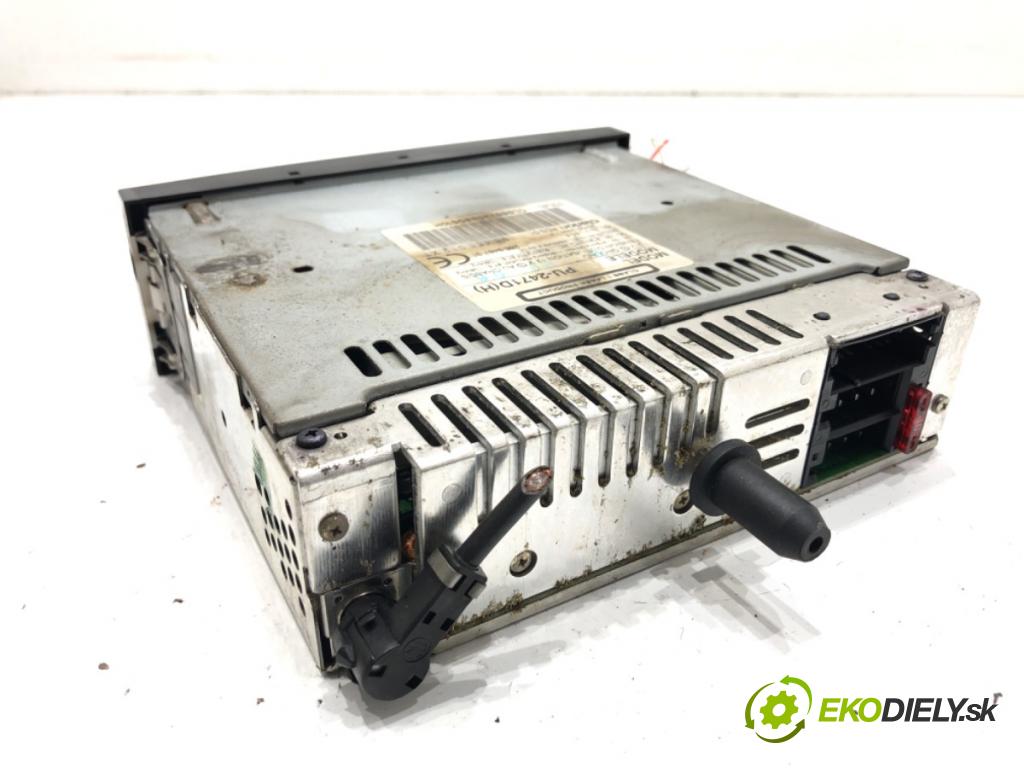 PEUGEOT 807 (EB_) 2002 - 2022    2.2 116 kW [158 KM] benzyna 2002 - 2022  RADIO 96488012XT (Audio zariadenie)