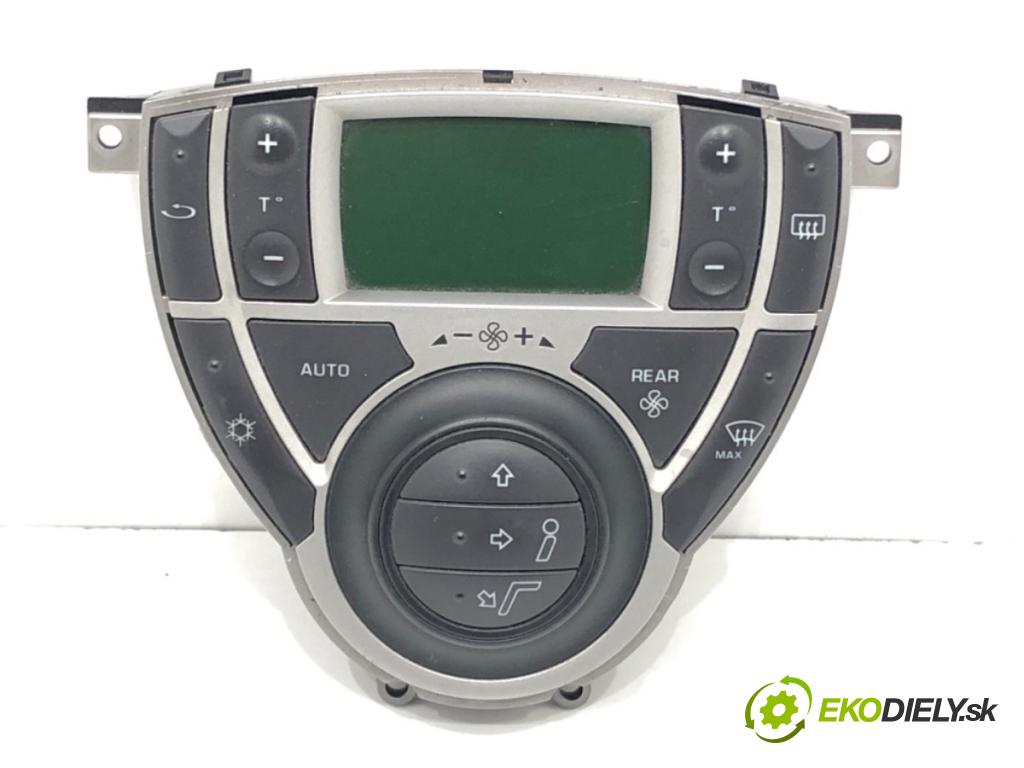 PEUGEOT 807 (EB_) 2002 - 2022    2.2 116 kW [158 KM] benzyna 2002 - 2022  Panel ovládania kúrenia 14874990YR (Prepínacie páčky pod volantom)