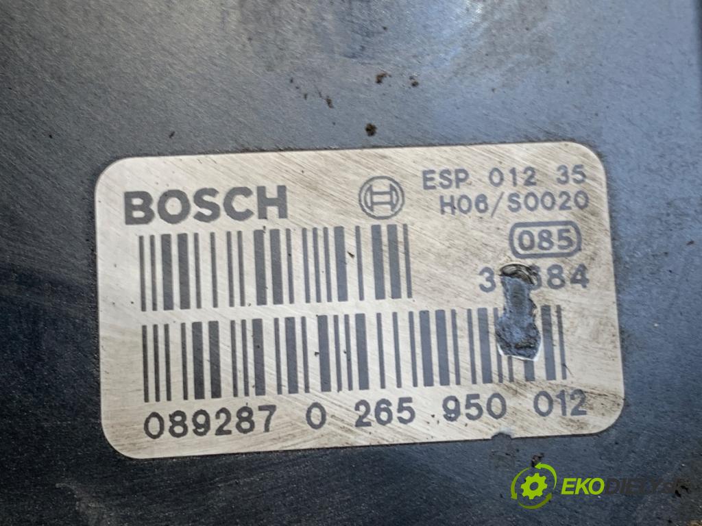 AUDI A4 B6 (8E2) 2000 - 2005    2.5 TDI quattro 132 kW [180 KM] olej napędowy 2000 - 2004  Pumpa ABS 0265950012 (Pumpa ABS)