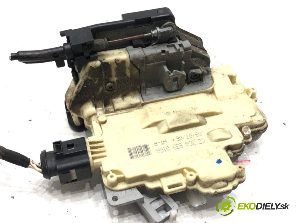 VW PASSAT B6 Variant (3C5) 2005 - 2011    2.0 TDI 103 kW [140 KM] olej napędowy 2005 - 2009  zámok dveře pravý zadní část 3C4839016A