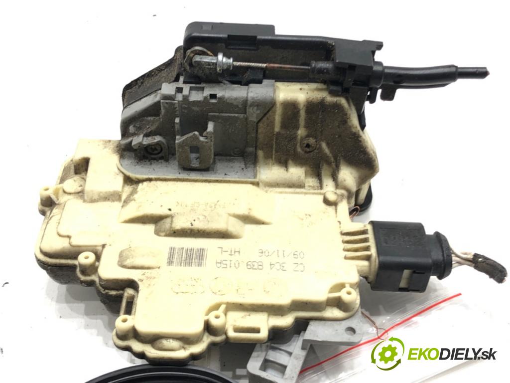 VW PASSAT B6 Variant (3C5) 2005 - 2011    2.0 TDI 103 kW [140 KM] olej napędowy 2005 - 2009  zámok dveře levý zadní část 3C4839015A