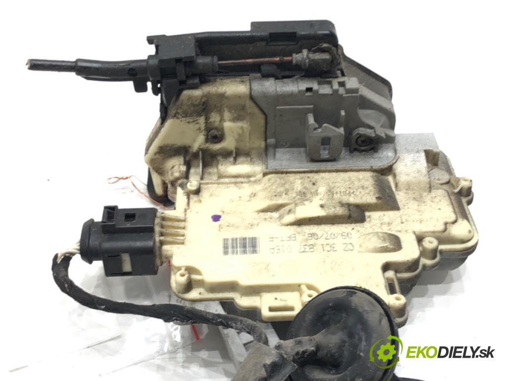 VW PASSAT B6 Variant (3C5) 2005 - 2011    2.0 TDI 103 kW [140 KM] olej napędowy 2005 - 2009  zámok dveře pravý přední část 3C1837016A