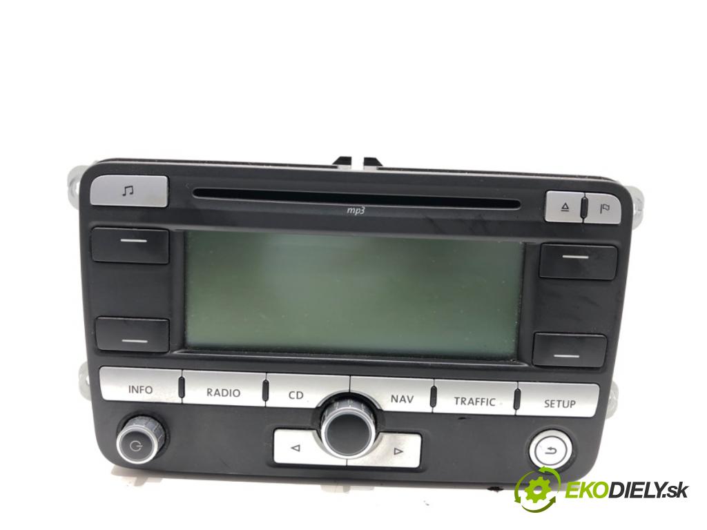 VW PASSAT B6 Variant (3C5) 2005 - 2011    2.0 TDI 103 kW [140 KM] olej napędowy 2005 - 2009  RADIO 1K0035191D (Audio zariadenie)