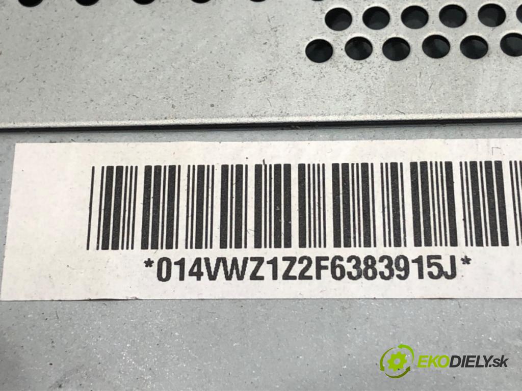 VW PASSAT B6 Variant (3C5) 2005 - 2011    2.0 TDI 103 kW [140 KM] olej napędowy 2005 - 2009  RADIO 1K0035191D (Audio zariadenie)