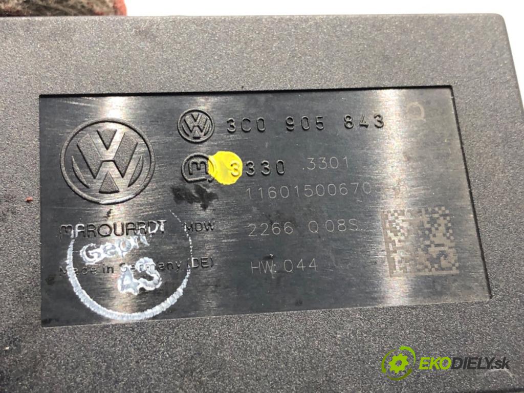 VW PASSAT B6 Variant (3C5) 2005 - 2011    2.0 TDI 103 kW [140 KM] olej napędowy 2005 - 2009  spinačka 3C0905843Q (Spínacia skrinka)