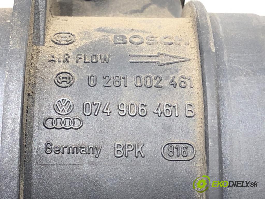 VW PASSAT B6 Variant (3C5) 2005 - 2011    2.0 TDI 103 kW [140 KM] olej napędowy 2005 - 2009  Váha vzduchu 074906461B (Váha vzduchu)