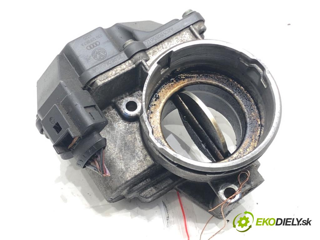 VW PASSAT B6 Variant (3C5) 2005 - 2011    2.0 TDI 103 kW [140 KM] olej napędowy 2005 - 2009  Škrtiaca klapka 03G128063A (Škrtiaca klapka)