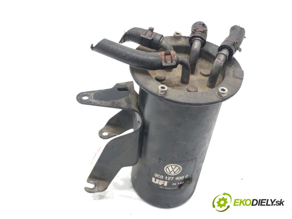 VW PASSAT B6 Variant (3C5) 2005 - 2011    2.0 TDI 103 kW [140 KM] olej napędowy 2005 - 2009  Obal filtra paliva 3C0127400C (Obal filtra paliva)