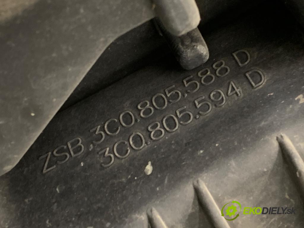 VW PASSAT B6 Variant (3C5) 2005 - 2011    2.0 TDI 103 kW [140 KM] olej napędowy 2005 - 2009  držák přední část 3C0805588D (Výztuhy přední)