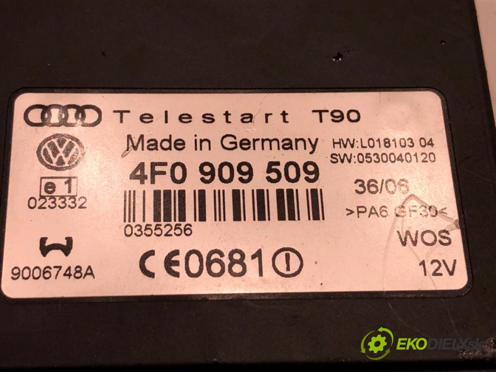 VW PASSAT B6 Variant (3C5) 2005 - 2011    2.0 TDI 103 kW [140 KM] olej napędowy 2005 - 2009  Modul ťažného oka 4F0909509 (Riadiaca jednotka ostatné)