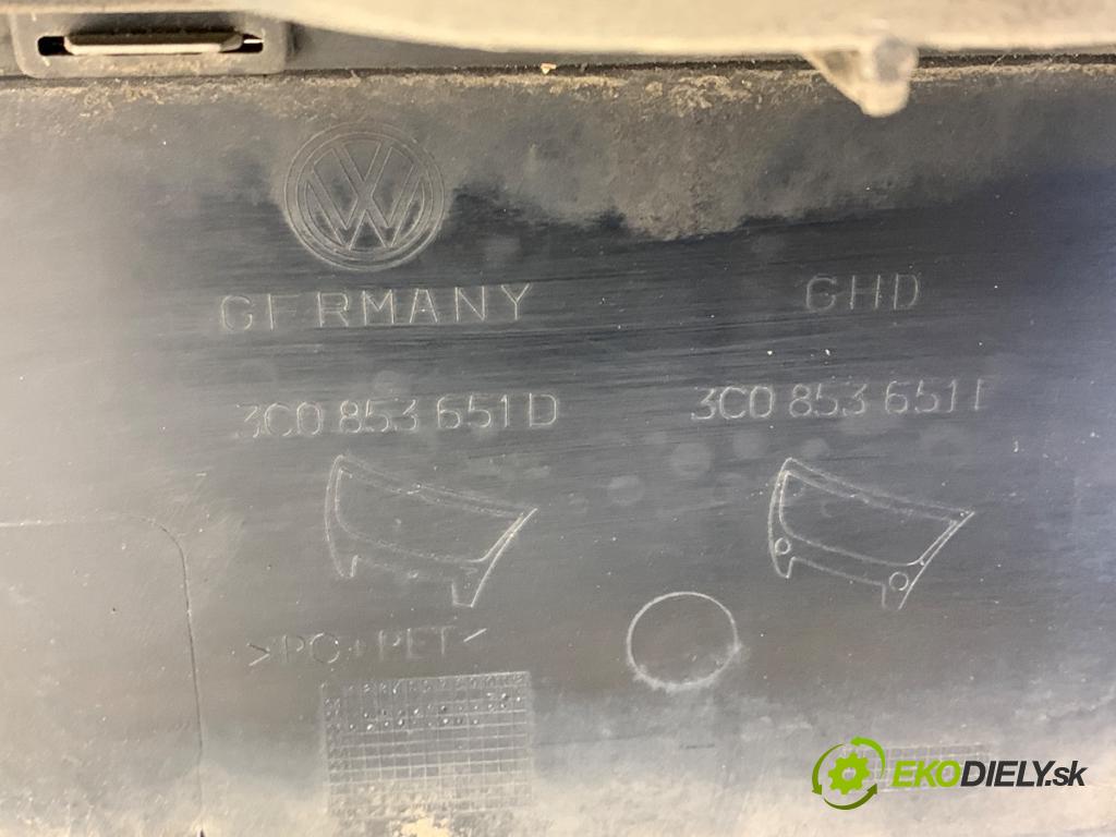 VW PASSAT B6 Variant (3C5) 2005 - 2011    2.0 TDI 103 kW [140 KM] olej napędowy 2005 - 2009  mřížka maska  (Mřížky (masky) chladičů)