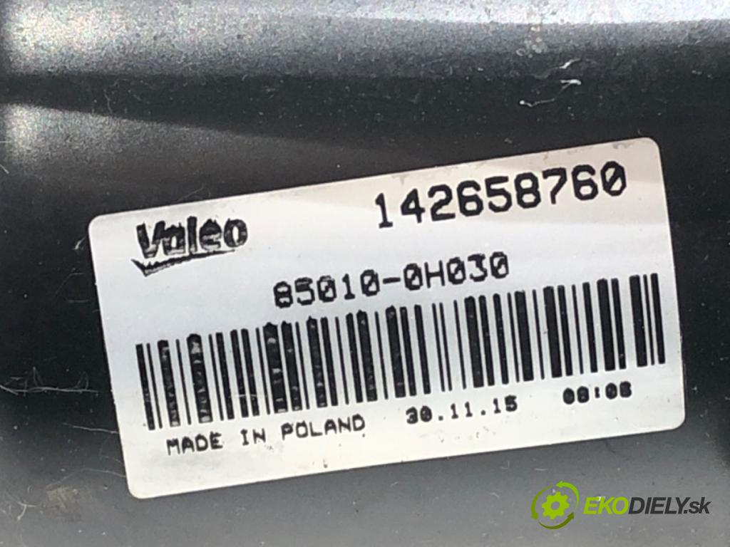 TOYOTA AYGO (_B4_) 2014 - 2022    1.0 (KGB40) 51 kW [69 KM] benzyna 2014 - 2022  Mechanizmus stieračov predný 85010-0H030 142658760 (Motorček stieračov predný)