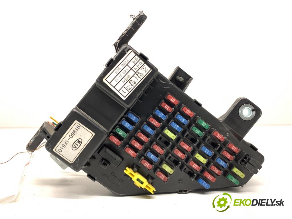 KIA SPORTAGE II (JE_, KM) 2004 - 2022    2.0 CRDi 103 kW [140 KM] olej napędowy 2006 - 2022  skříňka poistková 91950-1F510 (Pojistkové skříňky)