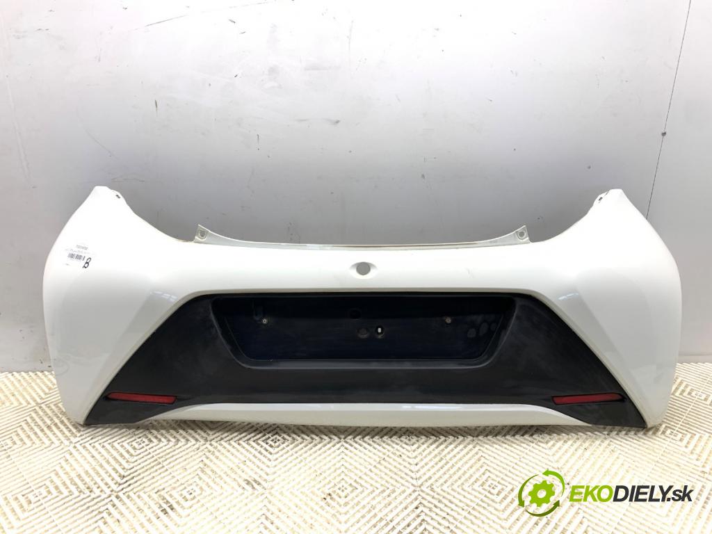 TOYOTA AYGO (_B4_) 2014 - 2022    1.0 (KGB40) 51 kW [69 KM] benzyna 2014 - 2022  nárazník zadní část  (Ostatné)