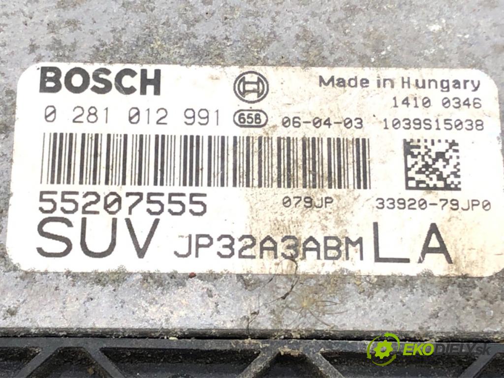 SUZUKI SX4 (EY, GY) 2006 - 2022    1.9 DDiS (RW 419D) 88 kW [120 KM] olej napędowy 2006 - 2022  riadiaca jednotka Motor 0281012991 (Riadiaca jednotka)