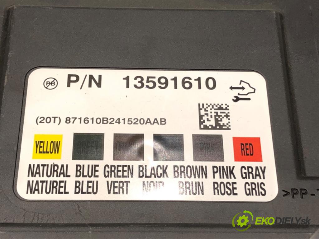 OPEL ZAFIRA TOURER C (P12) 2011 - 2022    2.0 CDTi (75) 121 kW [165 KM] olej napędowy 2011 - 2022  Modul komfortu 13591610 (Modul komfortu)