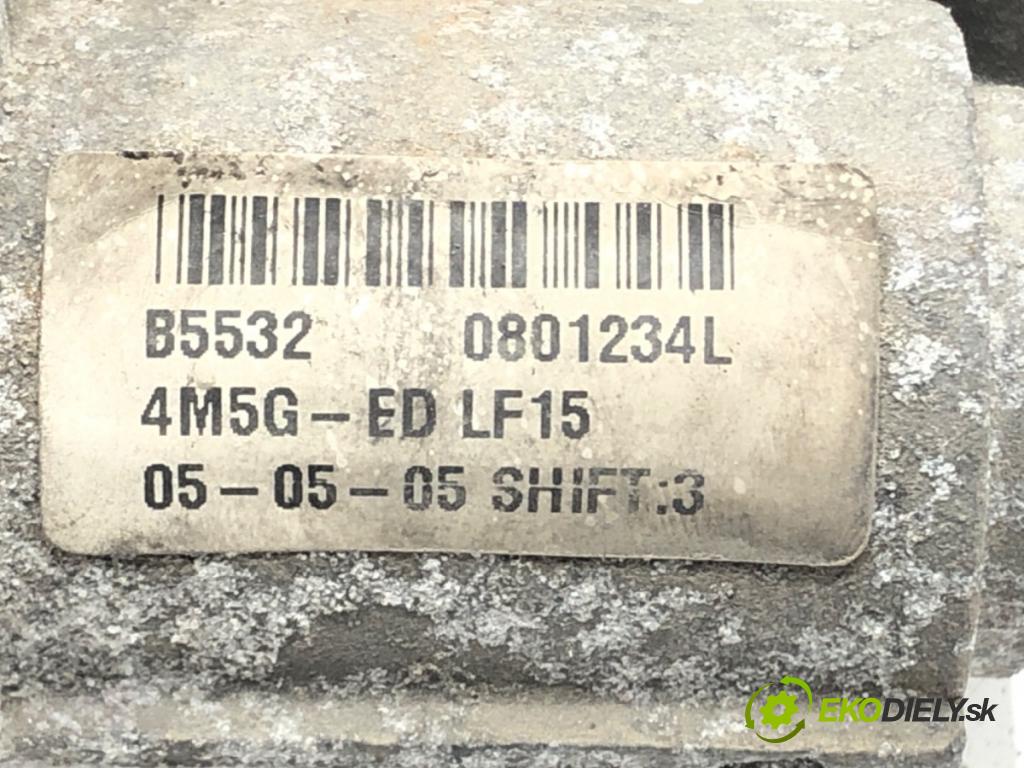 FORD FOCUS C-MAX (DM2) 2003 - 2007    2.0 107 kW [145 KM] benzyna 2004 - 2007  Škrtiaca klapka 4M5G-ED LF15 (Škrtiaca klapka)