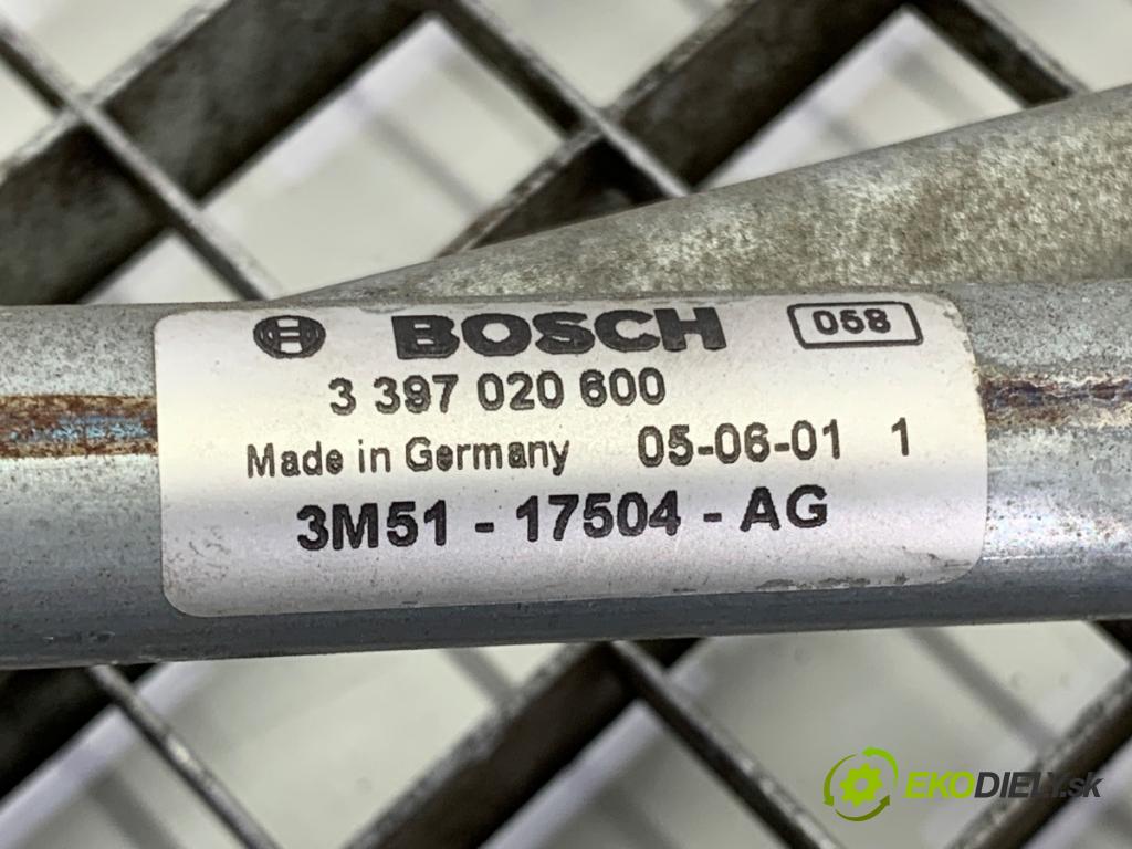 FORD FOCUS C-MAX (DM2) 2003 - 2007    2.0 107 kW [145 KM] benzyna 2004 - 2007  Mechanizmus stieračov predný 3M51-17504-AG 3397020600 (Motorček stieračov predný)