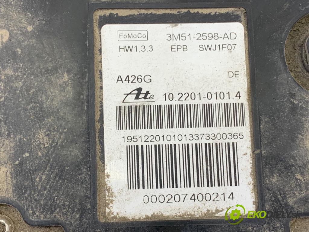 FORD FOCUS C-MAX (DM2) 2003 - 2007    2.0 107 kW [145 KM] benzyna 2004 - 2007  BRZDA: ručný elektrický 3M51-2598-AD (Ručná brzda)