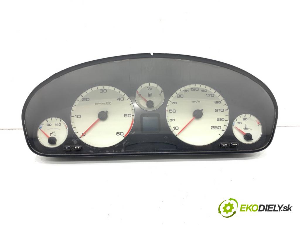 PEUGEOT 607 (9D, 9U) 2000 - 2022    2.2 HDi 98 kW [133 KM] olej napędowy 2000 - 2006  Prístrojovka 9639118780 (Prístrojová doska, displej)