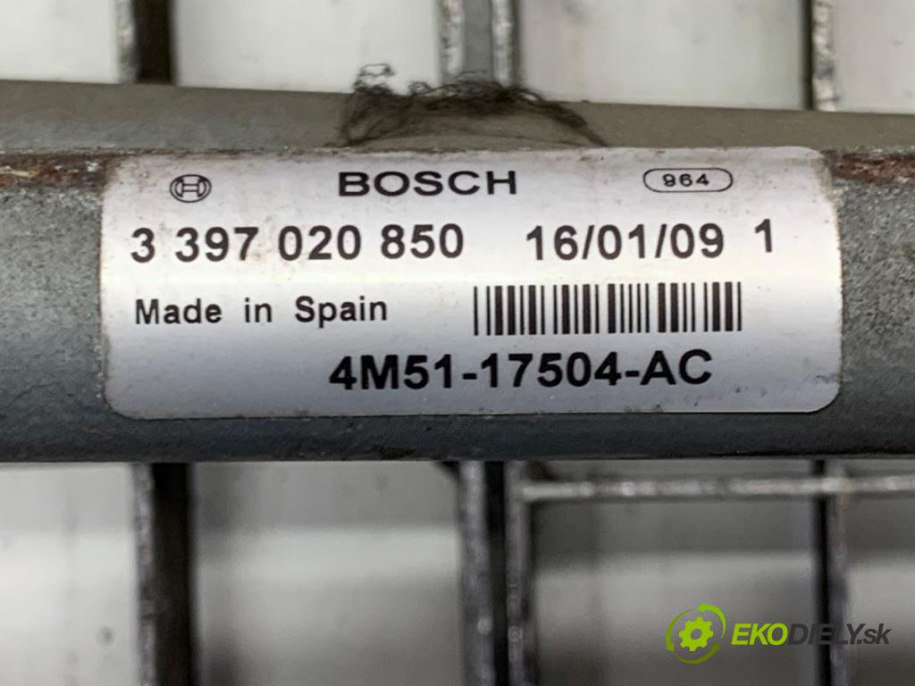 FORD FOCUS II Turnier (DA_, FFS, DS) 2004 - 2012    1.6 74 kW [100 KM] benzyna 2004 - 2011  Mechanizmus stieračov predný 4M51-17504-AC 3397020850 (Motorček stieračov predný)