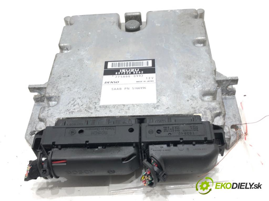 SAAB 9-5 Kombi (YS3E) 1998 - 2009    3.0 TiD 130 kW [177 KM] olej napędowy 2001 - 2009  řídící jednotka motora 897240-8662 (Řídící jednotky)