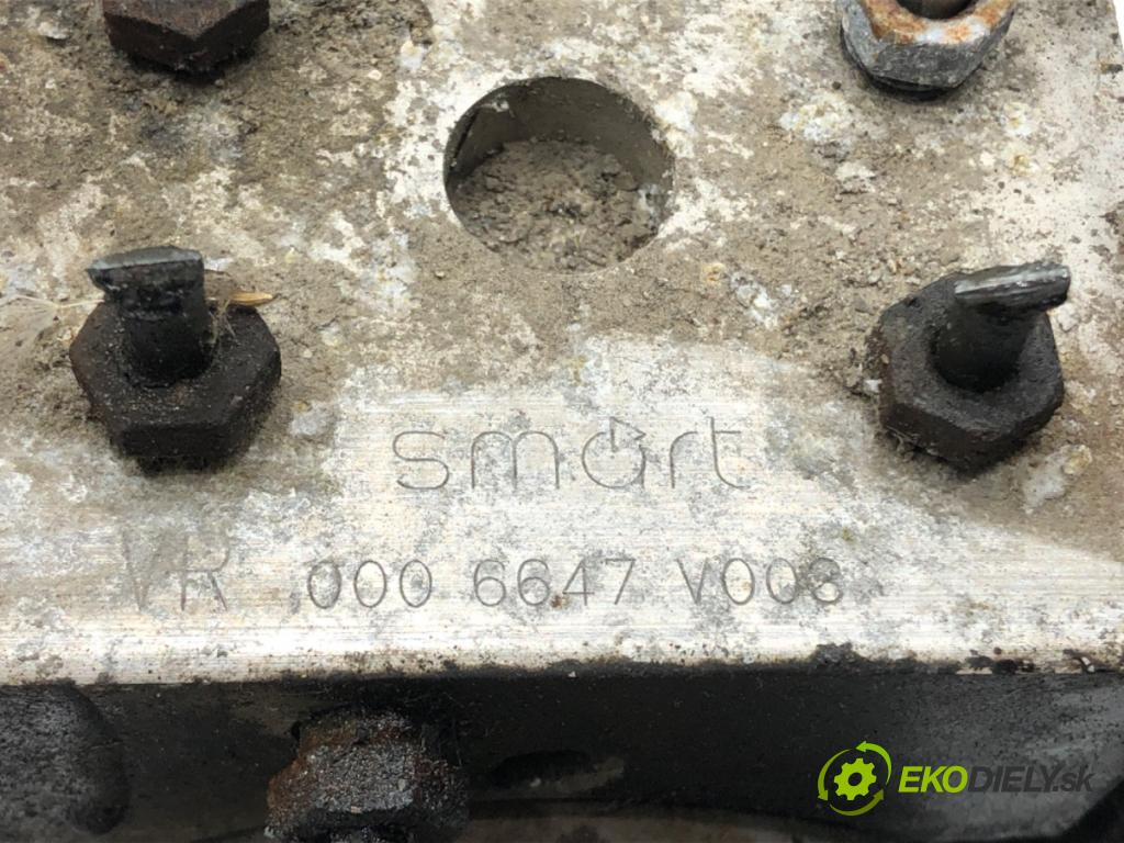 SMART FORTWO coupe (450) 2004 - 2007    0.6 (450.332) 45 kW [61 KM] benzyna 2004 - 2007  Pumpa ABS 0006647V008 (Pumpa ABS)