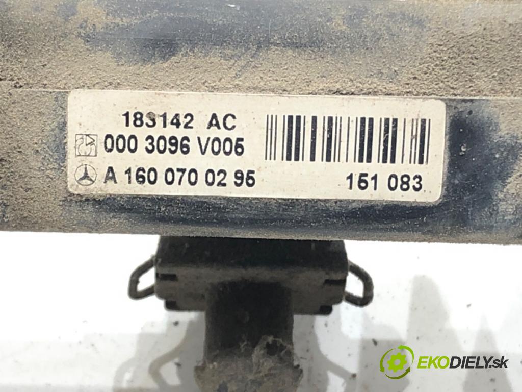 SMART FORTWO coupe (450) 2004 - 2007    0.6 (450.332) 45 kW [61 KM] benzyna 2004 - 2007  Lišta vstrekovacia A1600700295 (Vstrekovacia lišta)