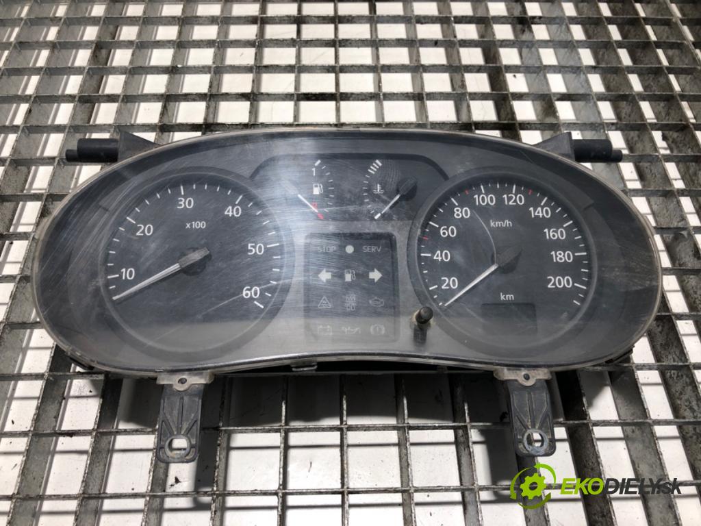 RENAULT TRAFIC II Autobus (JL) 2001 - 2022    1.9 dCI 100 (JL0C) 74 kW [101 KM] olej napędowy 2001 - 2022  Prístrojovka P8200279062 (Prístrojová doska, displej)