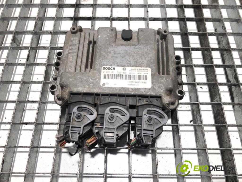 RENAULT TRAFIC II Autobus (JL) 2001 - 2022    1.9 dCI 100 (JL0C) 74 kW [101 KM] olej napędowy 2001 - 2022  riadiaca jednotka Motor 0281011529 (Riadiaca jednotka)