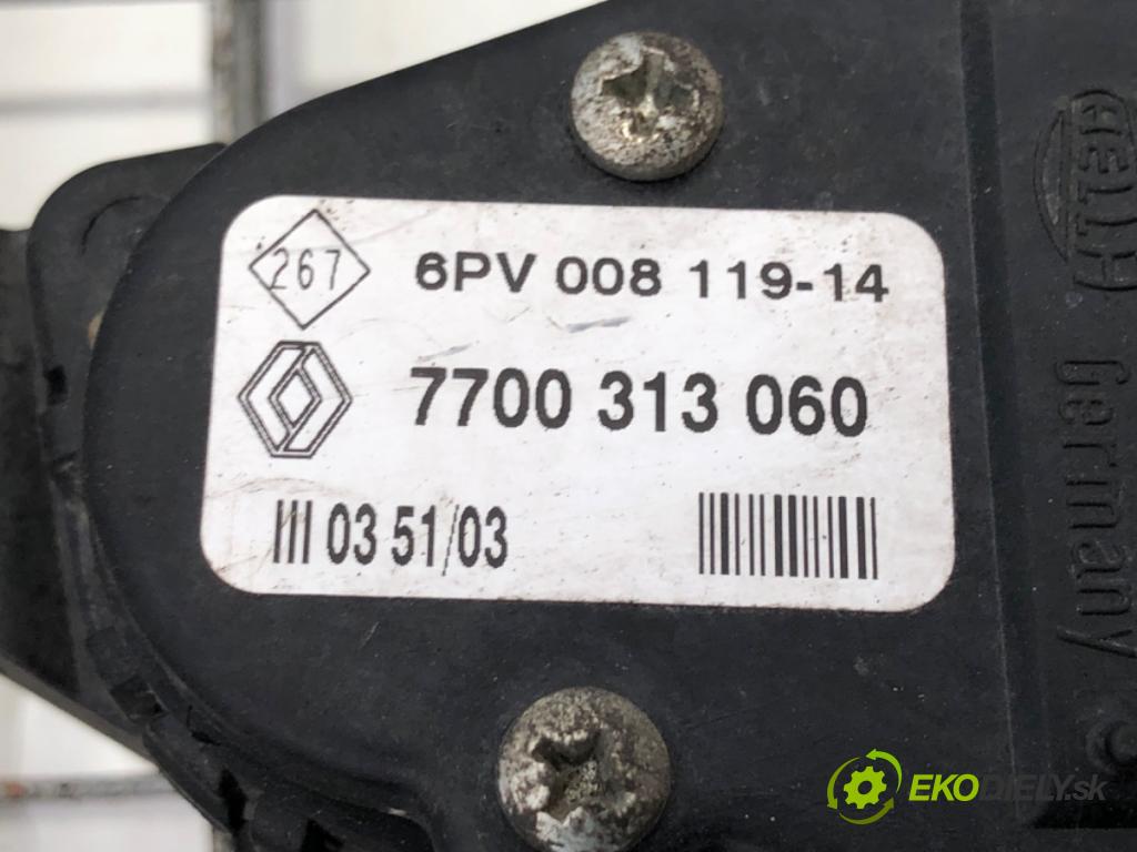 RENAULT TRAFIC II Autobus (JL) 2001 - 2022    1.9 dCI 100 (JL0C) 74 kW [101 KM] olej napędowy 2001 - 2022  Potenciometer plynu 7700313060 (Pedál)