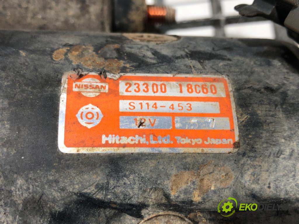 NISSAN TERRANO I (WD21) 1986 - 1996    2.4 74 kW [101 KM] benzyna 1986 - 1995  Štartér 2330018C60 (Štartér)