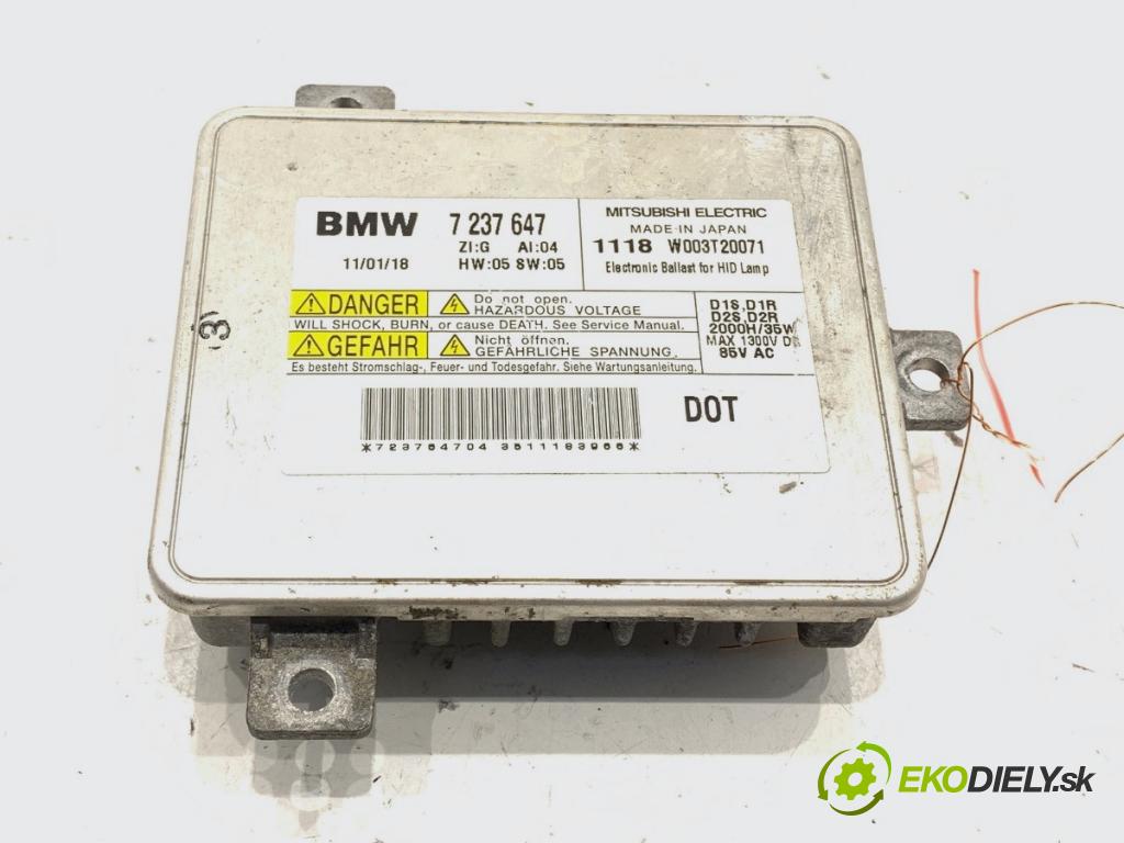 BMW 5 Touring (F11) 2009 - 2017    520 d 135 kW [184 KM] olej napędowy 2010 - 2014  měnič XENON 7237647 (Měniče)