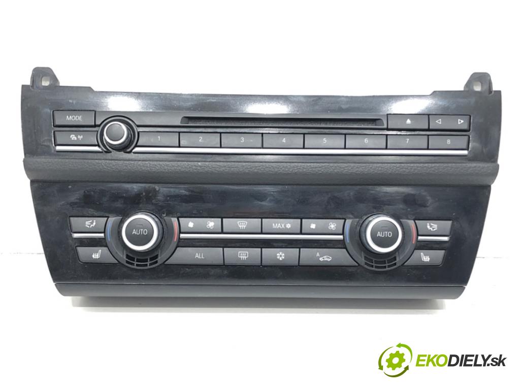 BMW 5 Touring (F11) 2009 - 2017    520 d 135 kW [184 KM] olej napędowy 2010 - 2014  Panel ovládania kúrenia 9249697 (Prepínacie páčky pod volantom)