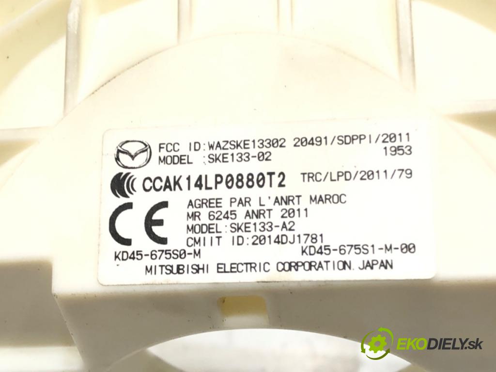 MAZDA 3 (BM, BN) 2013 - 2022    2.0 88 kW [120 KM] benzyna 2013 - 2022  Prepínač kombinovaný  (Prepínacie páčky pod volantom)