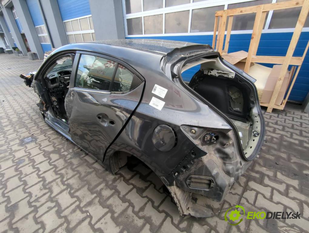 MAZDA 3 (BM, BN) 2013 - 2022    2.0 88 kW [120 KM] benzyna 2013 - 2022  KAROSERIA ČTVRŤÁK blatník zadní část levý pravý práh střecha PODŁUŻNICA levý pravý 