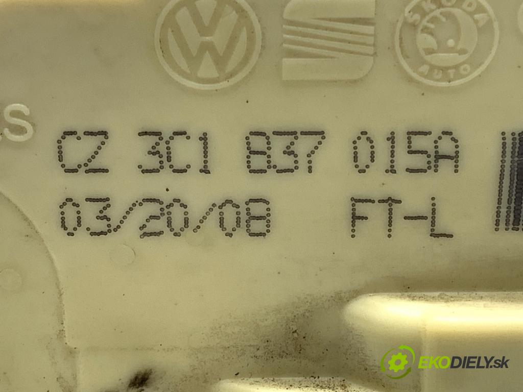VW PASSAT B6 Variant (3C5) 2005 - 2011    1.9 TDI 77 kW [105 KM] olej napędowy 2005 - 2010  zámok dveře levý přední část 3C1837015A